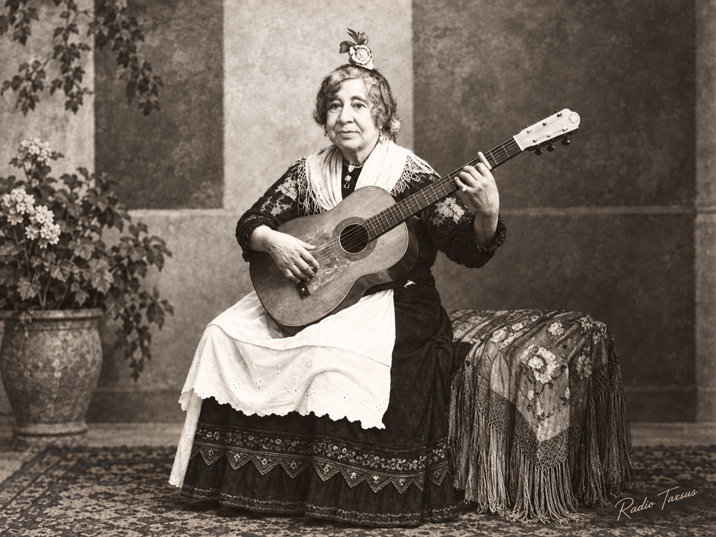 Anilla la de Ronda, voz y guitarra propias